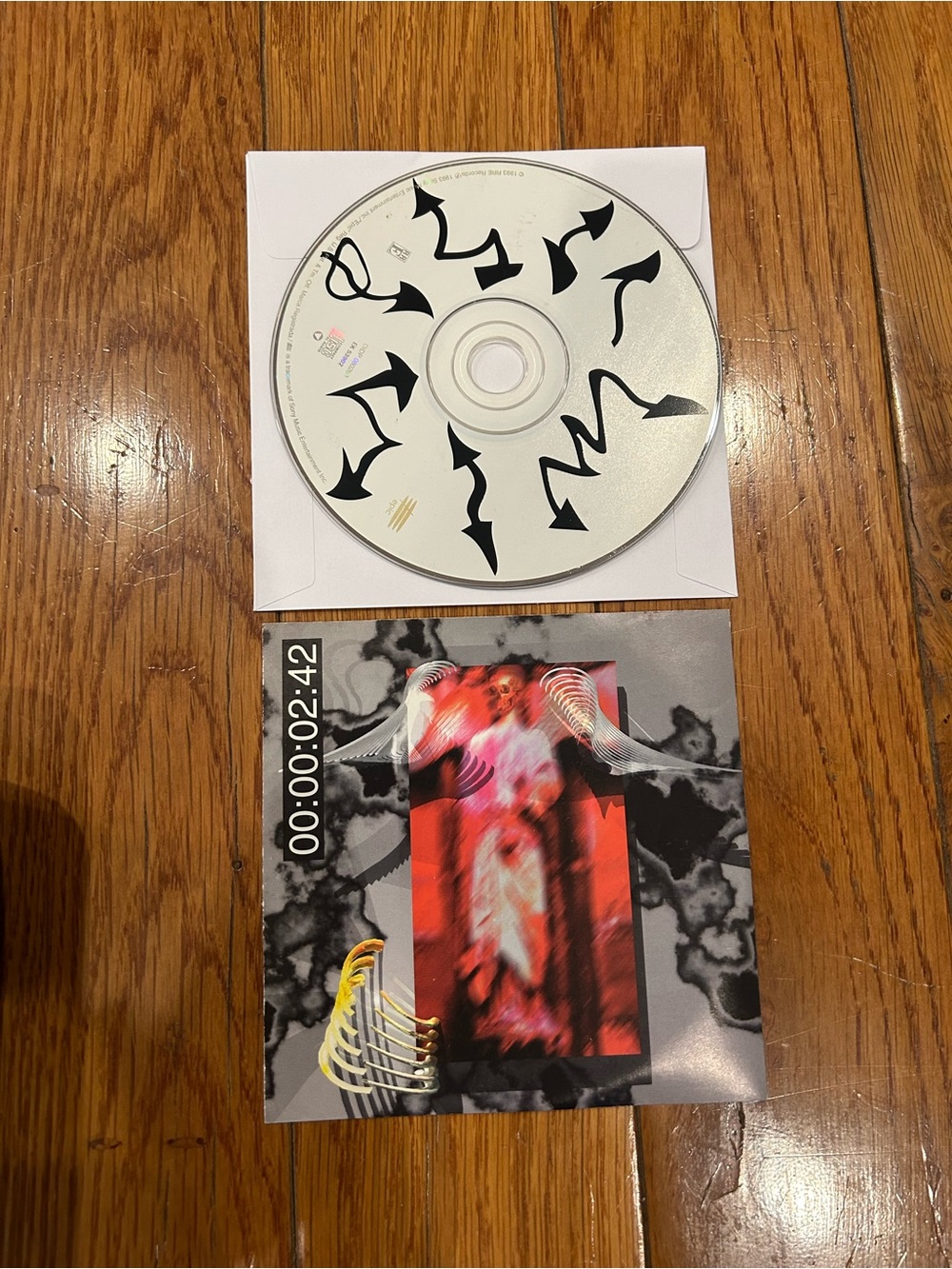 Prong Beg to Differ CD 1990 Epic Records Original Pressing Groove CD Booklet